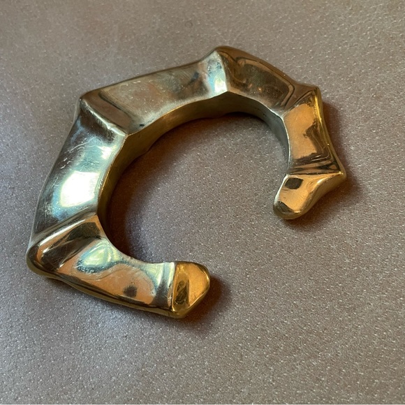 Ulla Johnson Jewelry - Ulla Johnson solid brass cuff bracelet gold chunky statement